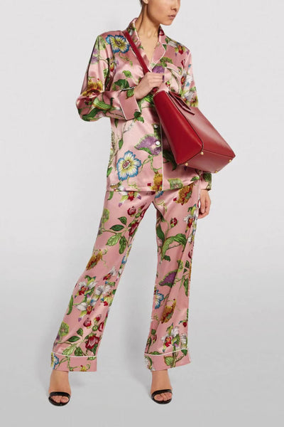 Secret Garden Print Pajama Set