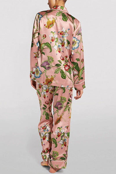 Secret Garden Print Pajama Set
